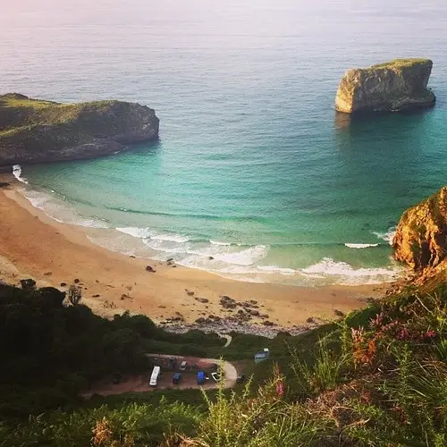 Ensenada de Purón (Mar Cantábrico)