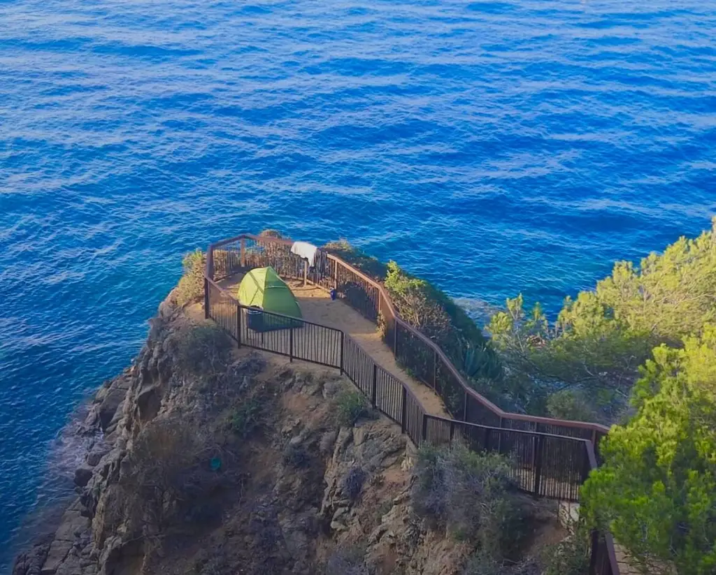 Mirador de la playa Fenals