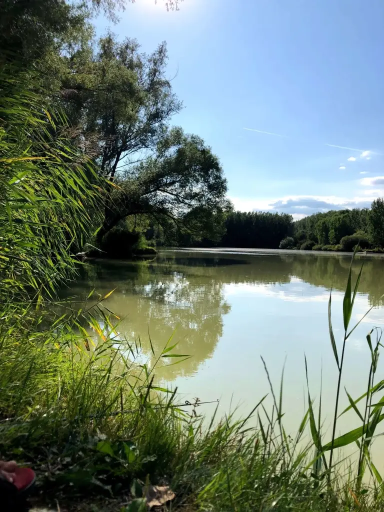 Hegykő kavicsbánya tó