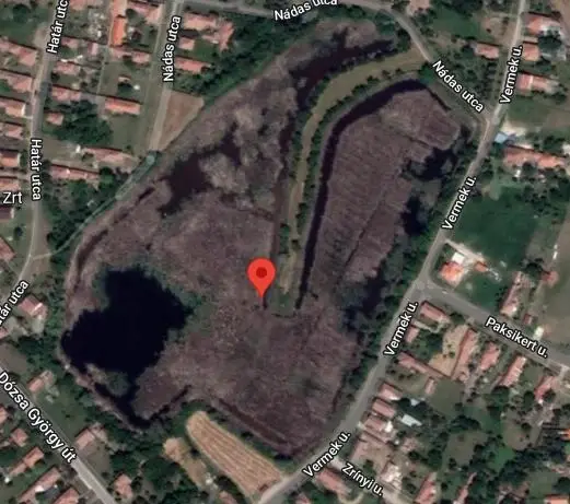 Jászdózsa területén lévő Felvégi vermek