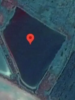 Mezőhék területéhez tartozó víztározó