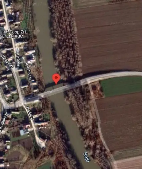 Sajó (kesznyéteni hídtól a Tiszába torkolásig) ZGHE