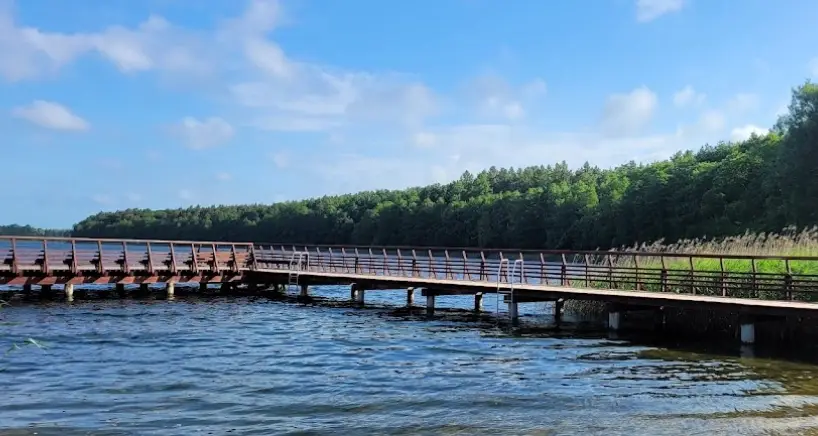 Jezioro Chojno w zlewni rzeki Ruziec