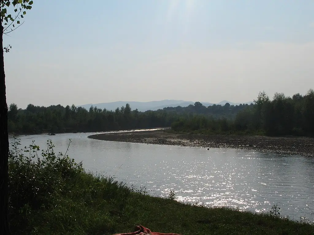 Râul Buzăul superior cu afluenții săi
