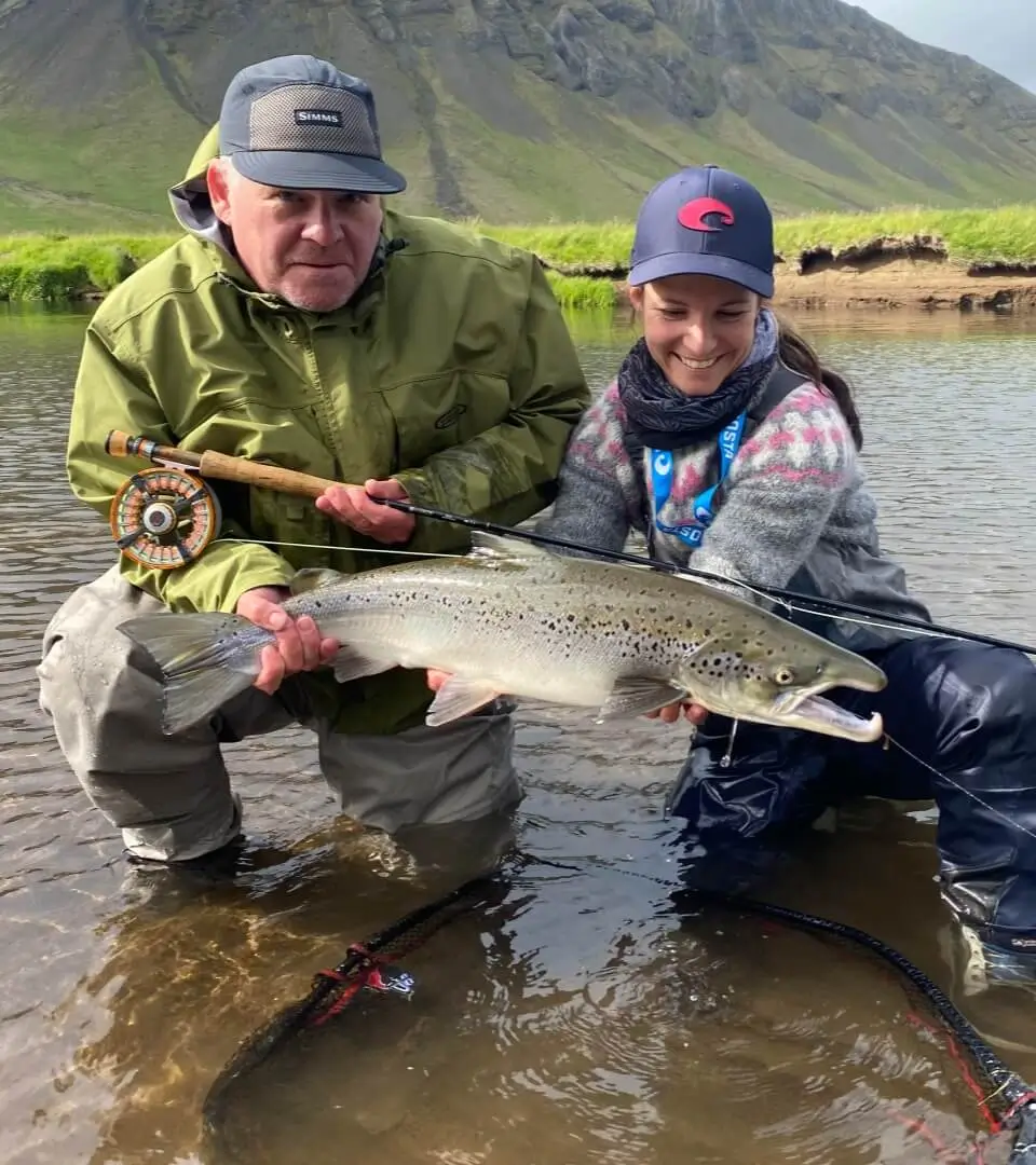 Fishing in mountains