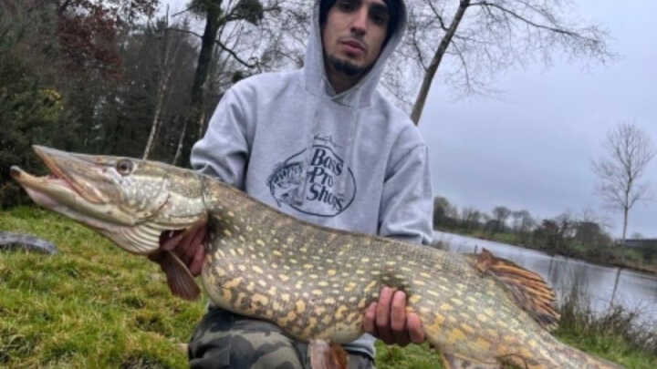 Rekordowy szczupak Antoniego