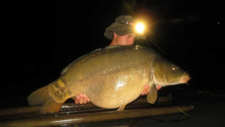 Steve’s 20+ kg carp from a 2 000 hectares lake