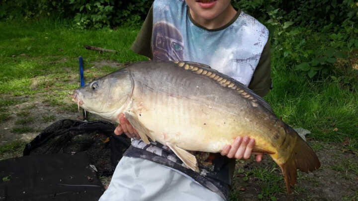 pêche avec mon fils