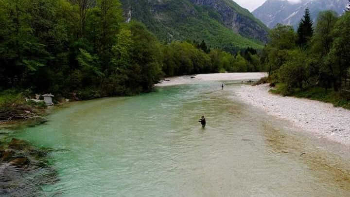 Flyfishing in Slovenia