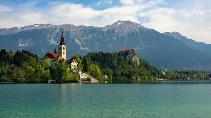 Fairytale catches in Lake Bled
