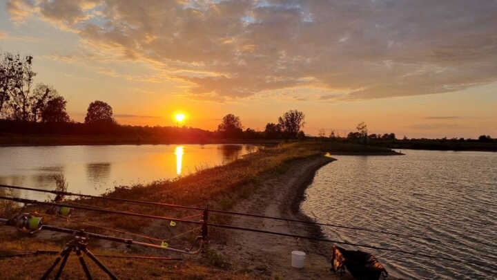 Poprvé s dcerou za kapry ❤️