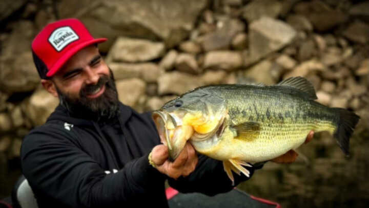 Texas Rig Success; Black Bass in Portugal