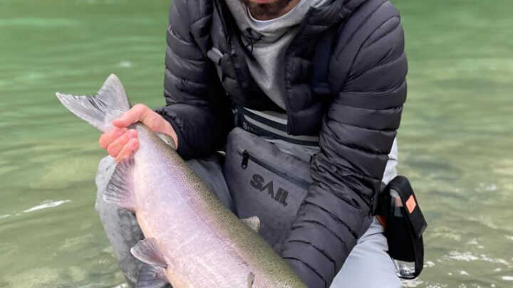 A Perfect Day Fishing for Coho Salmon