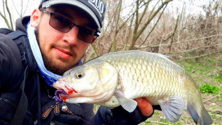 Зимен джиг риболов на кефал / Winter chubs on jig