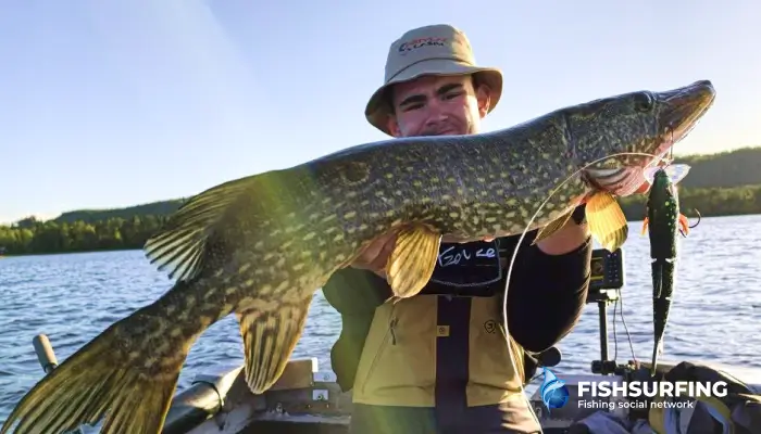 As fierce cannibals, pike respond very well to lures in the colouration of their own species.