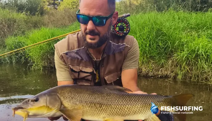 A lure presented close to the bank can be very effective. Make a few casts before moving on.