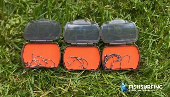 It's worth storing your hooks in proper containers to keep them in excellent condition.