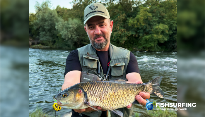Sections of the river with a gentle current are excellent spots for fishing with both fly fishing and float fishing techniques.