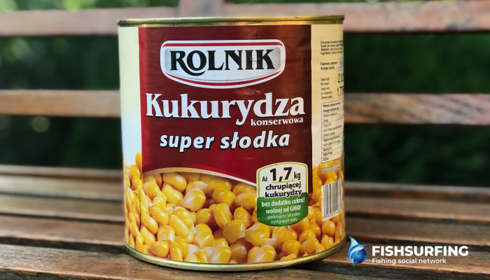 Canned sweetcorn is available in virtually every grocery store. It is one of the simplest, yet highly effective and reliable fishing baits.