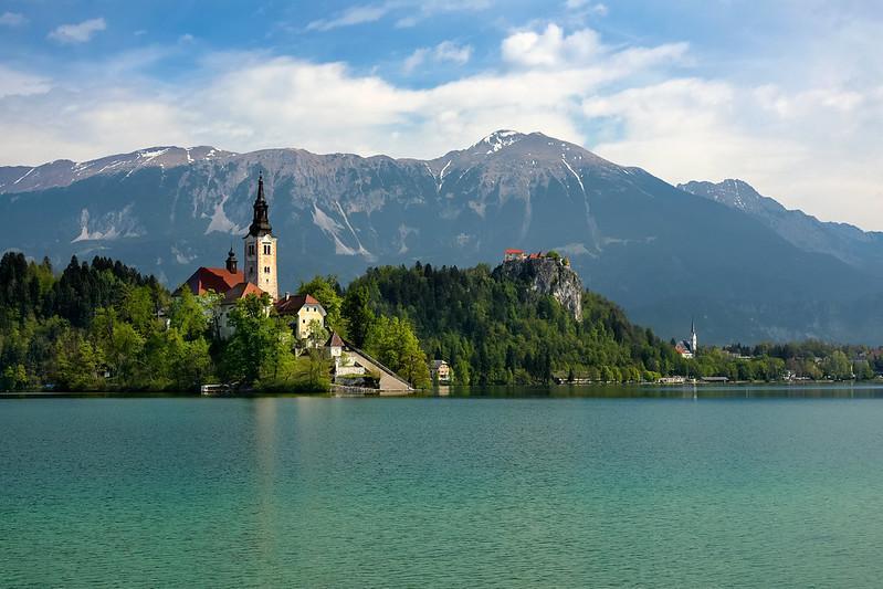 Fairytale catches in Lake Bled 