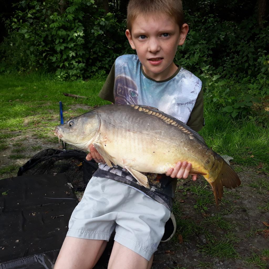 pêche avec mon fils
