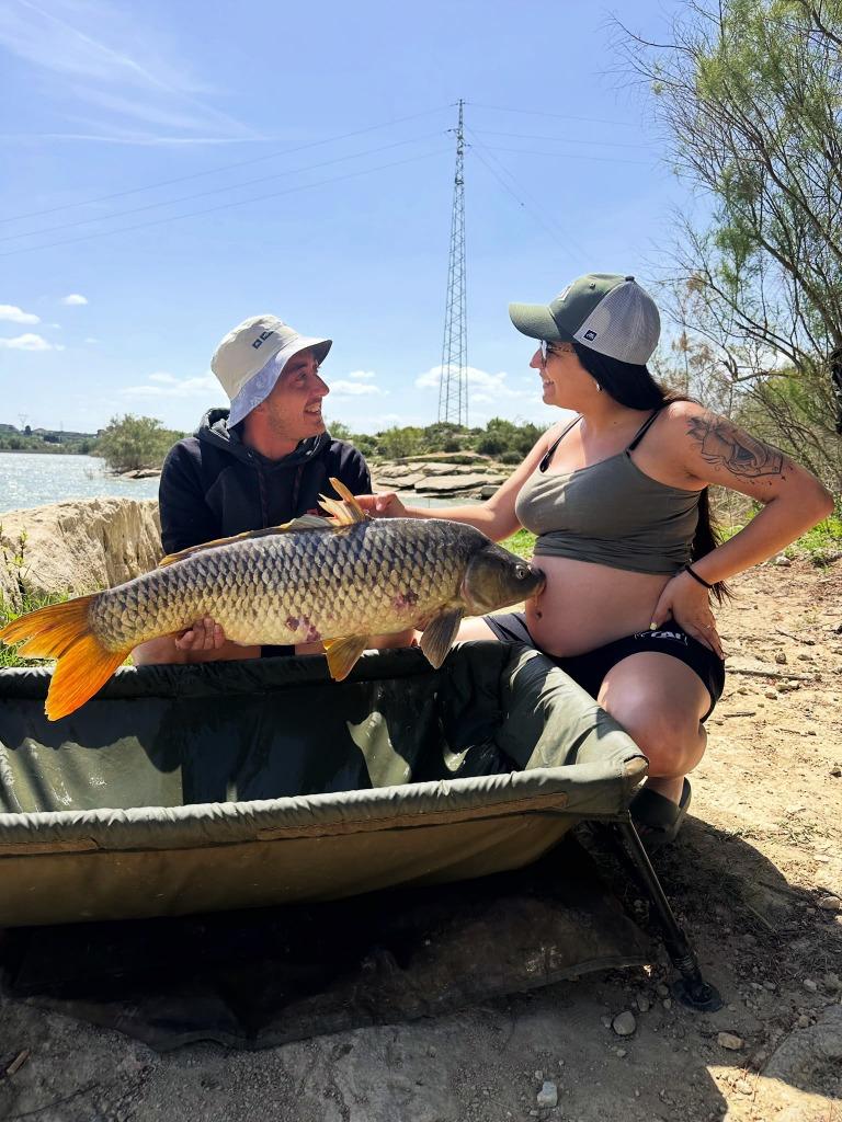 La etapa final durante la pesca