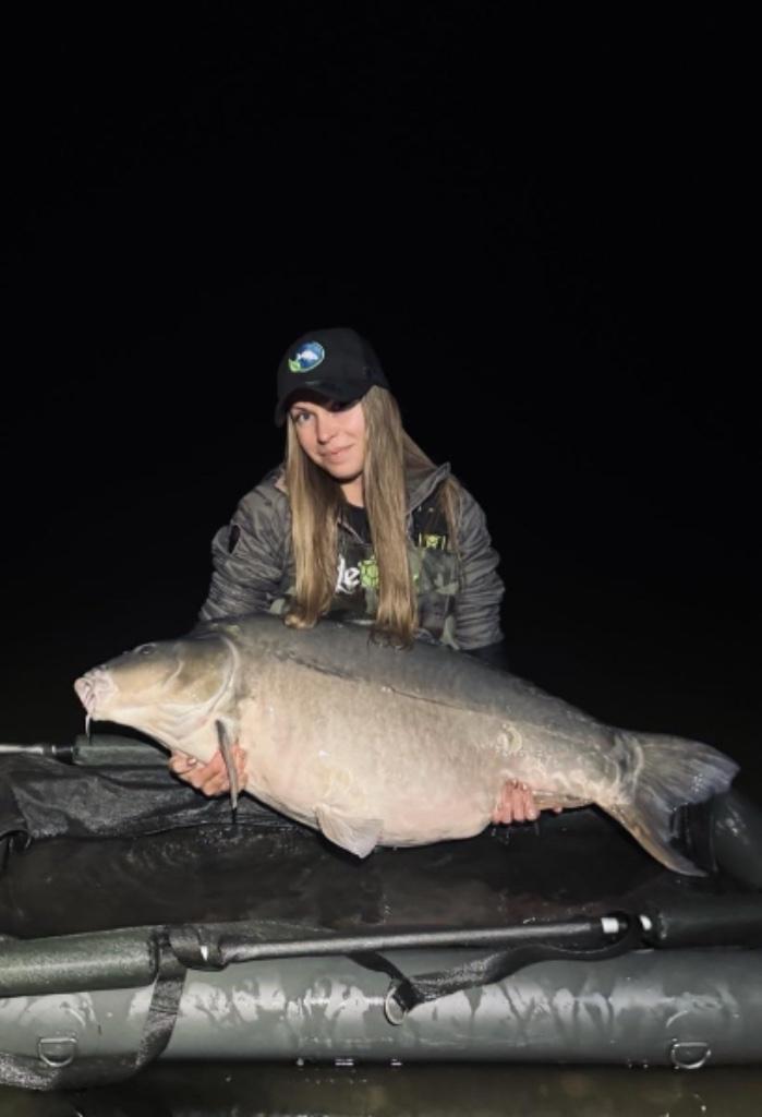 Angelika z nowym PB! Karp 24,1 kg!