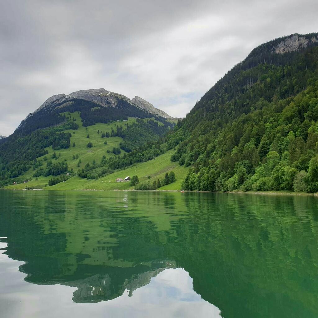 Swiss Alp fishing