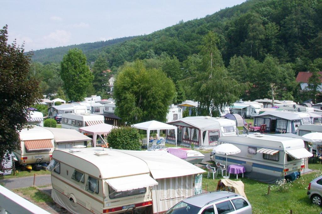 Campingplatz Saaleinsel