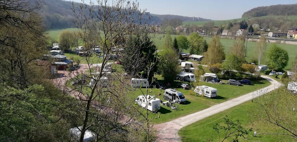 Camping an der Rudelsburg