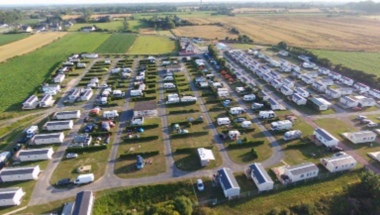 Flower Camping Omaha Beach