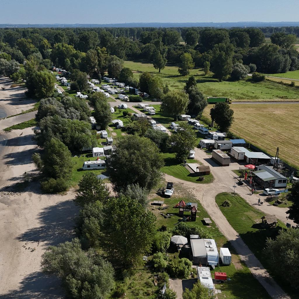 Camping Strand-Terrasse