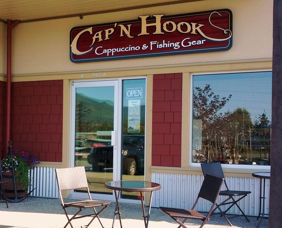 Cap'n Hook - Cappuccino & Fishing Gear