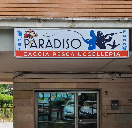 Paradiso caccia pesca e uccelleria